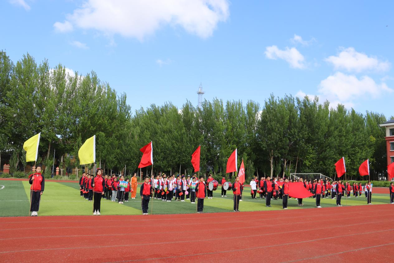 运动展风采,青春正飞扬 ——大庆市大同区祝三乡中心小学第二届庆"六